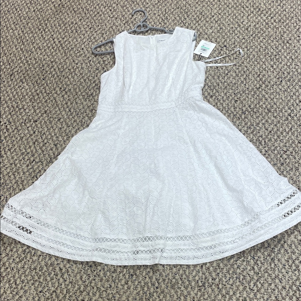 Calvin Klein White womens Casual Dress